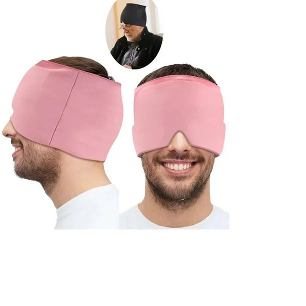 Gorro gel para migraña, dolor de cabeza