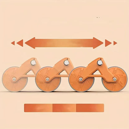 Doble soporte Rodillo para Abdominales
