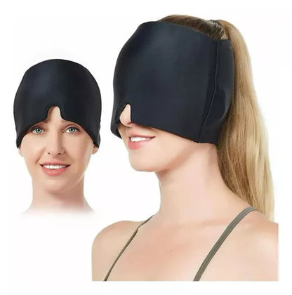 Gorro gel para migraña, dolor de cabeza